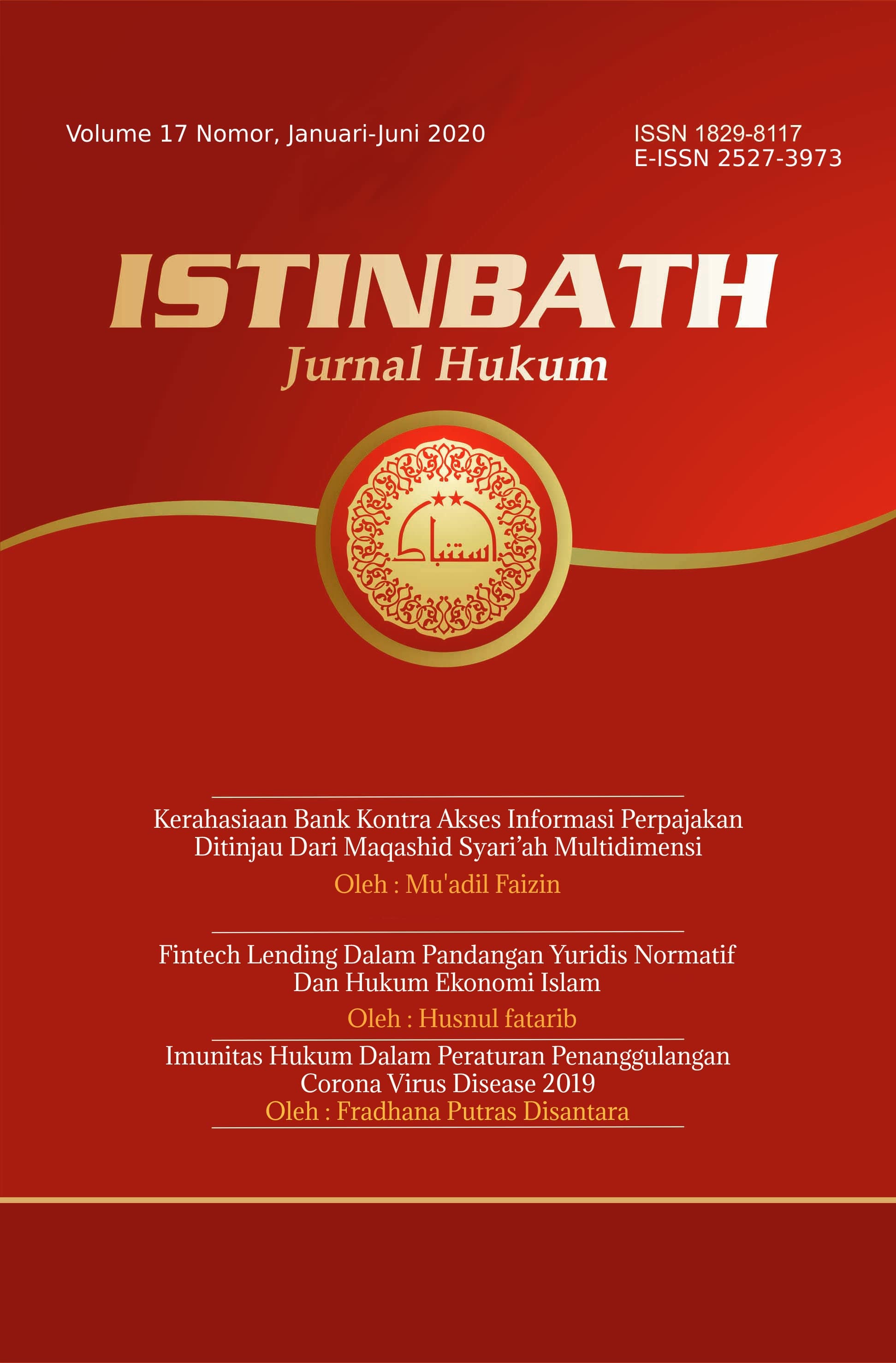 					View Vol. 21 No. 1 (2026): Jurnal Hukum: INPRESS
				